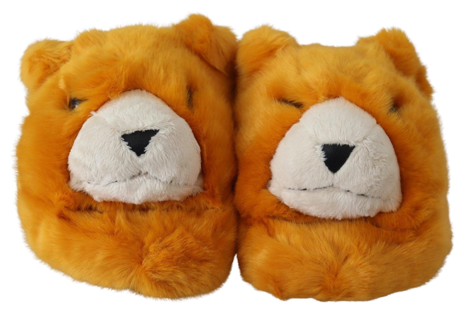 Sunshine Yellow Lion Slippers