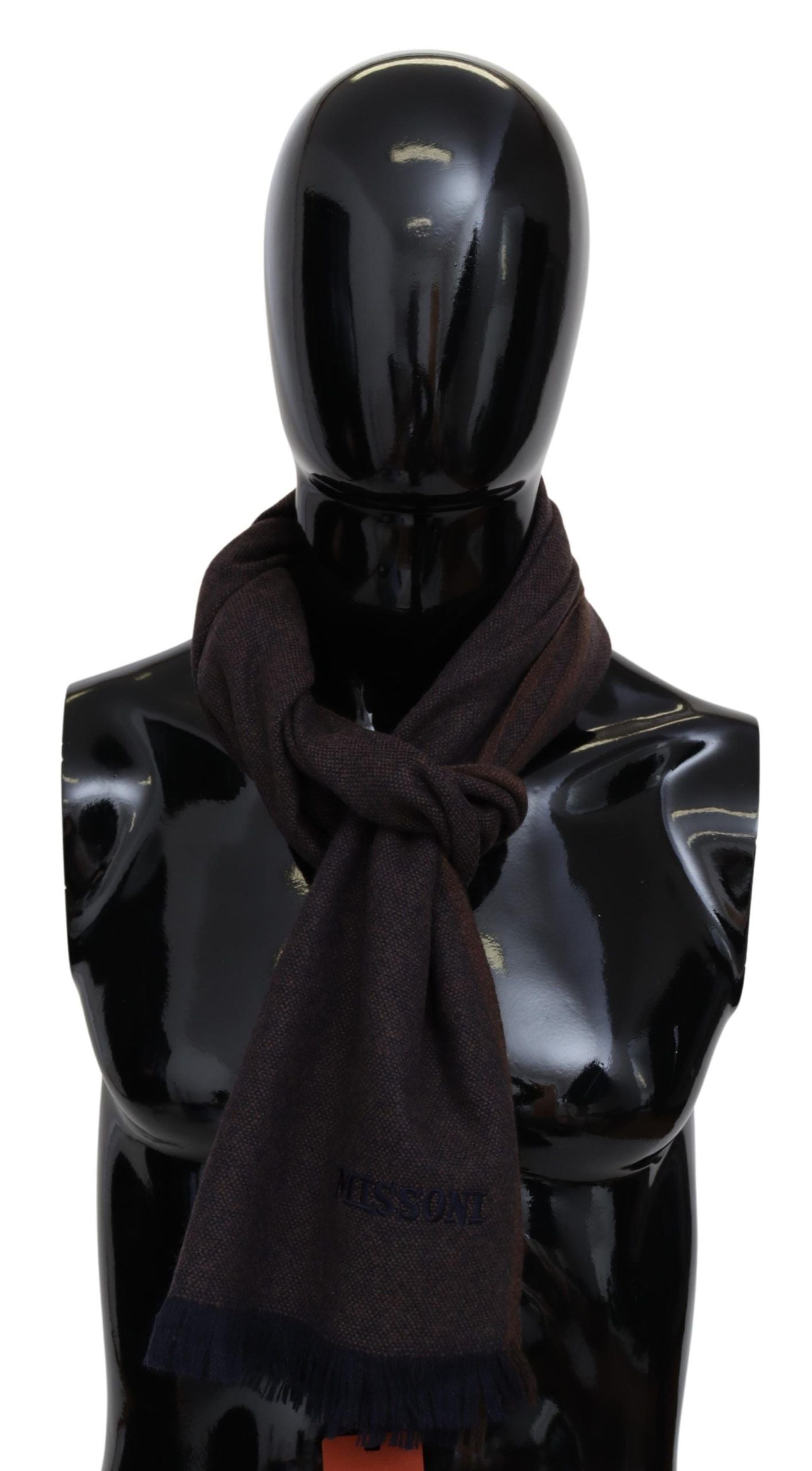 Luxurious Cashmere Unisex Scarf in Brown