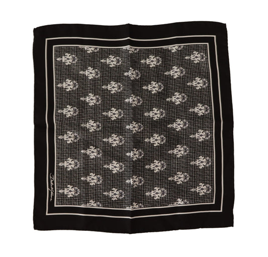 Elegant Silk Pocket Square Handkerchief