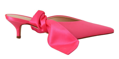 Chic Pink Kitten Heels for Elegant Evenings