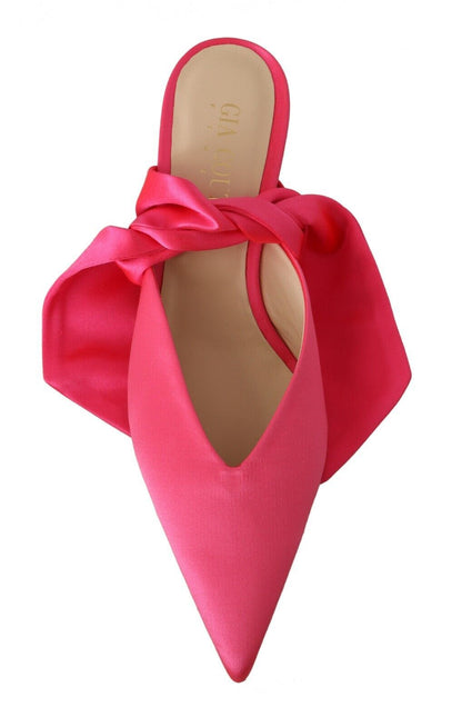 Chic Pink Kitten Heels for Elegant Evenings