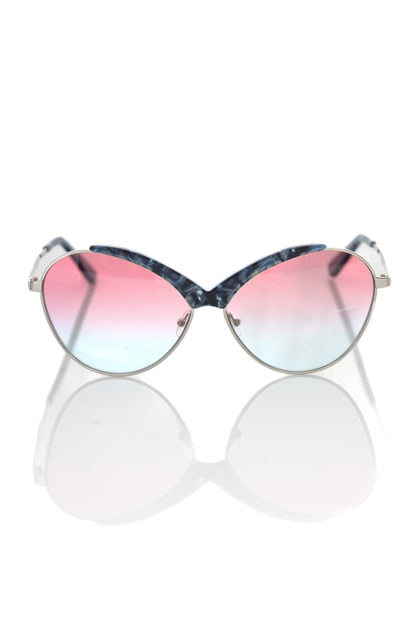 Blue Metallic Women Sunglasses