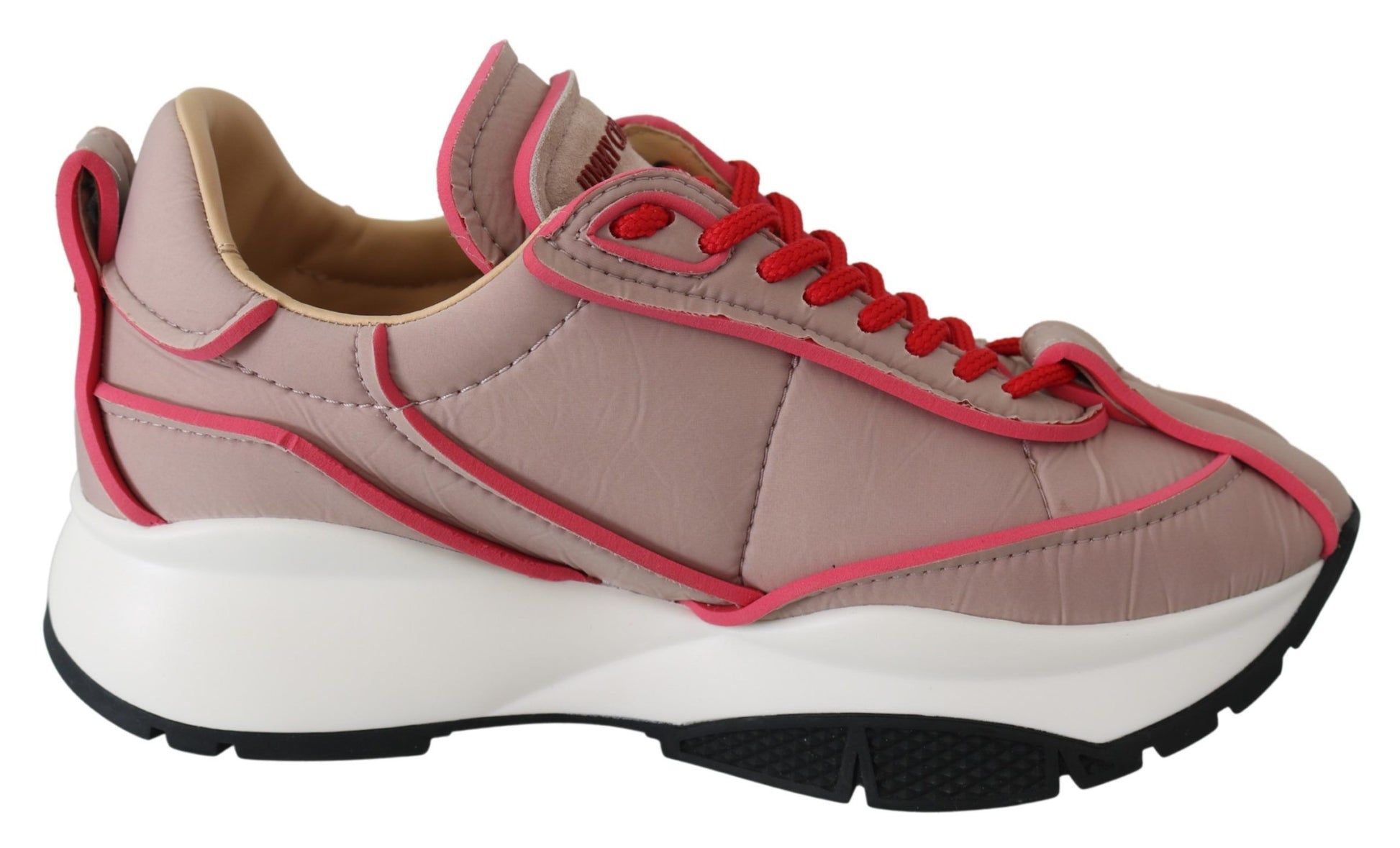 Ballet Pink Chic Padded Sneakers