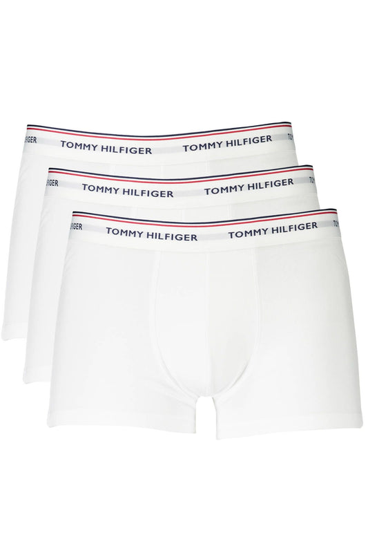 White Cotton Men Boxer