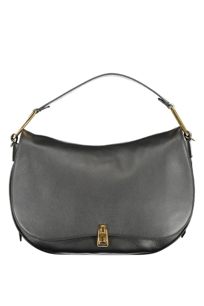 Black Leather Women Handbag