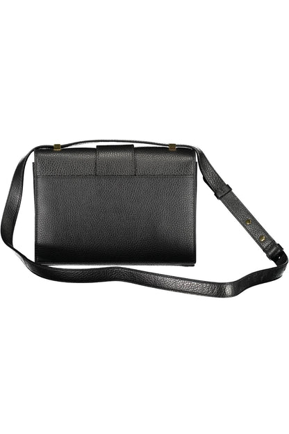 Black Leather Women Handbag