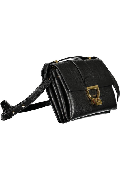 Black Leather Women Handbag