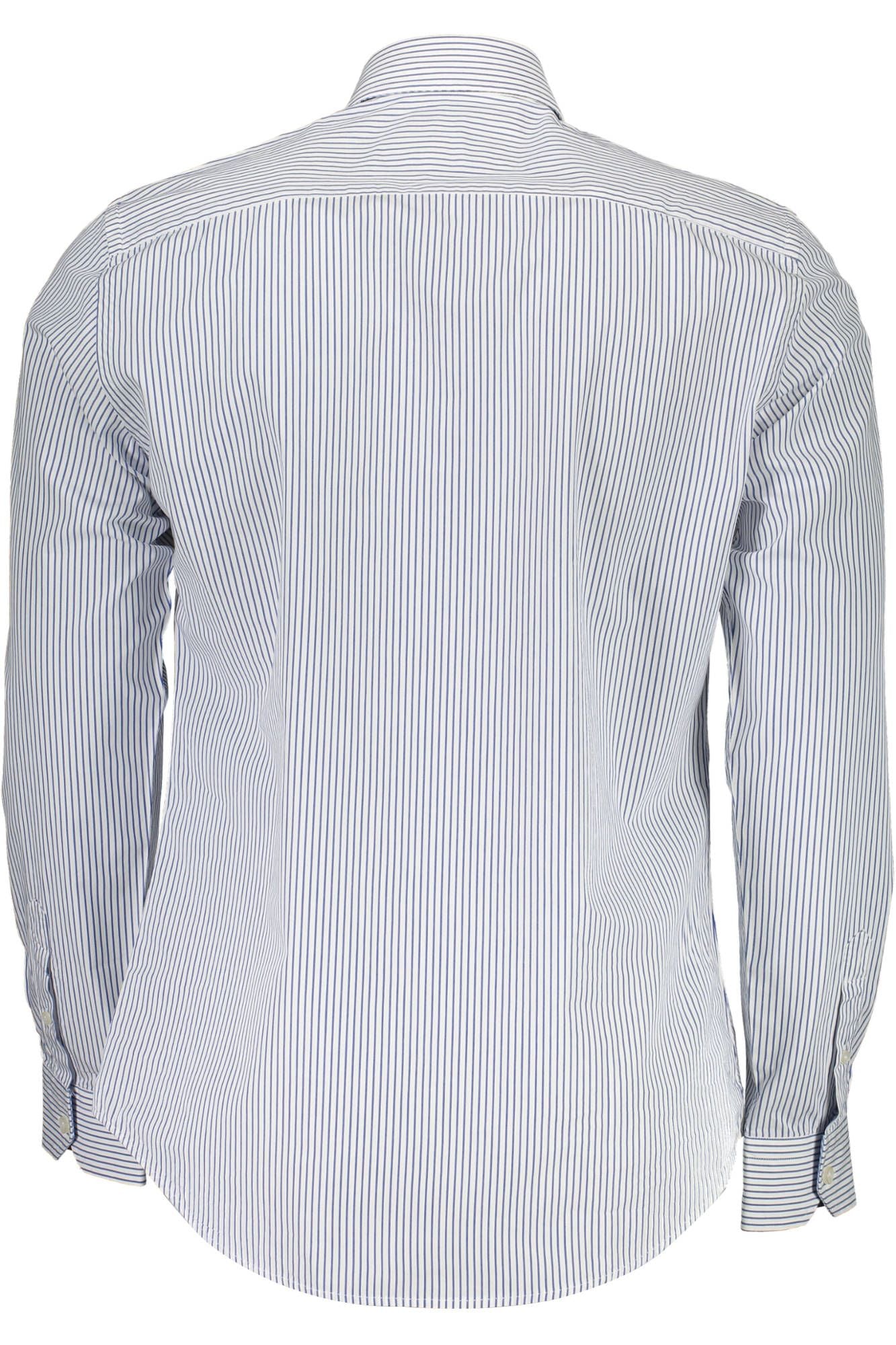 White Cotton Men Shirt