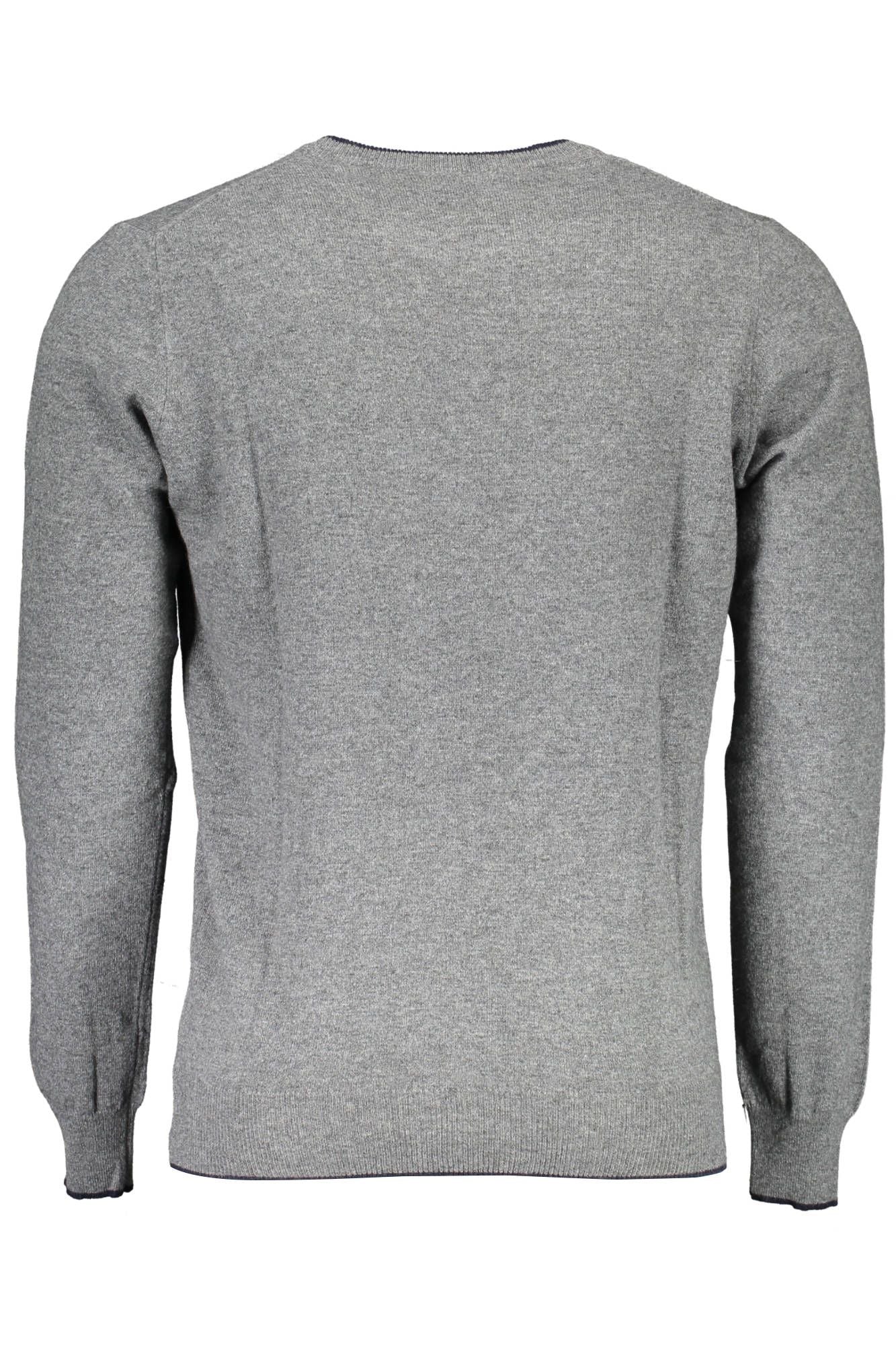 Gray Polyamide Men Sweater