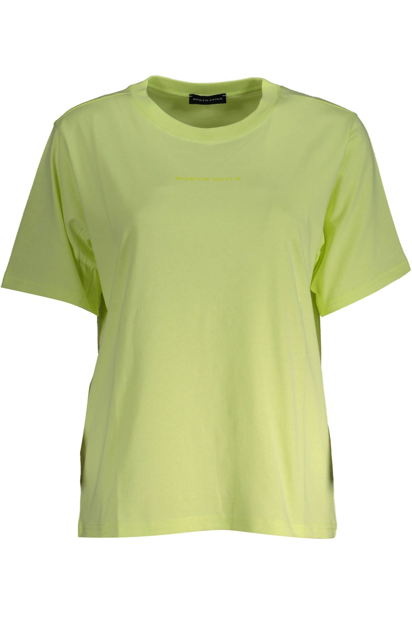 Yellow Cotton Women TShirt