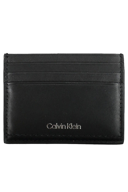 Black Leather Men Wallet