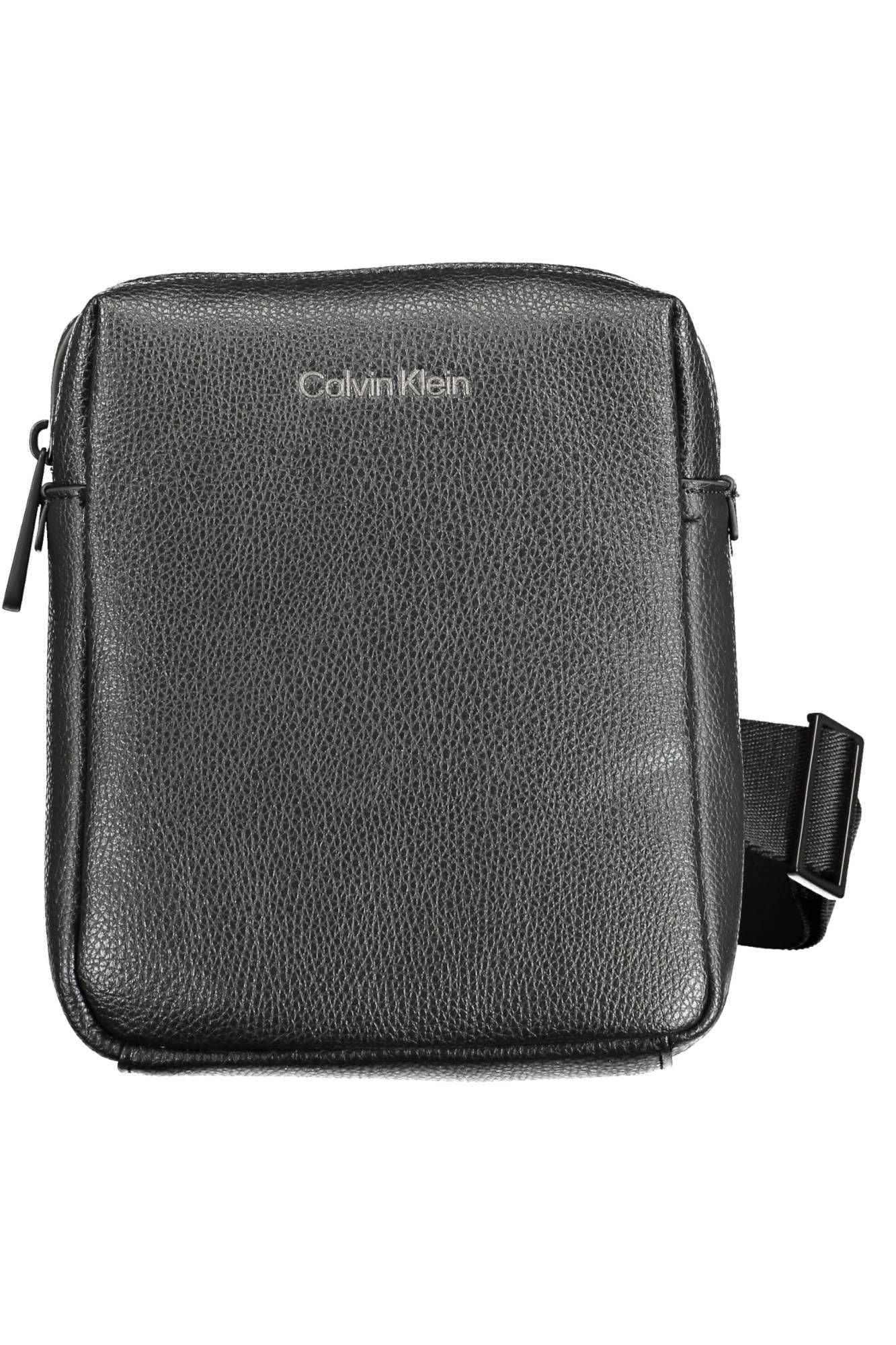 Black Polyester Men Shoulder Bag