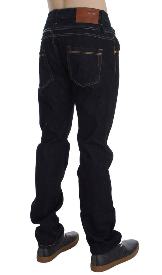 Elegant Straight Fit Mens Luxury Jeans