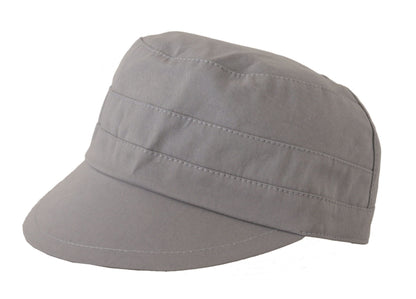 Elegant Gray Newsboy Cap - Classic Accessory