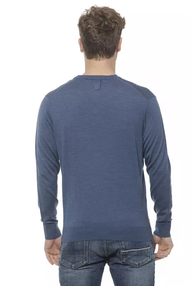 Elegant Cashmere V-Neck Men's Sweater