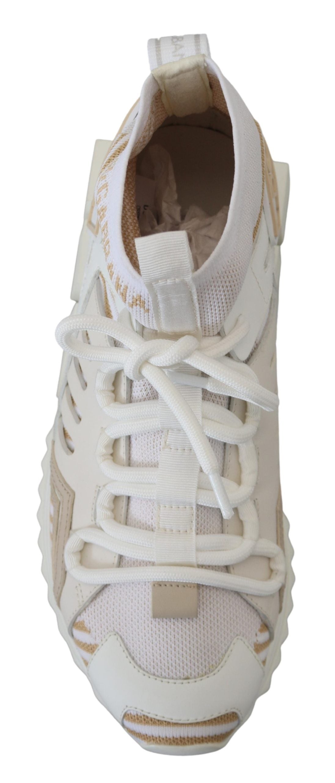 Elegant White Beige SORRENTO Sneakers