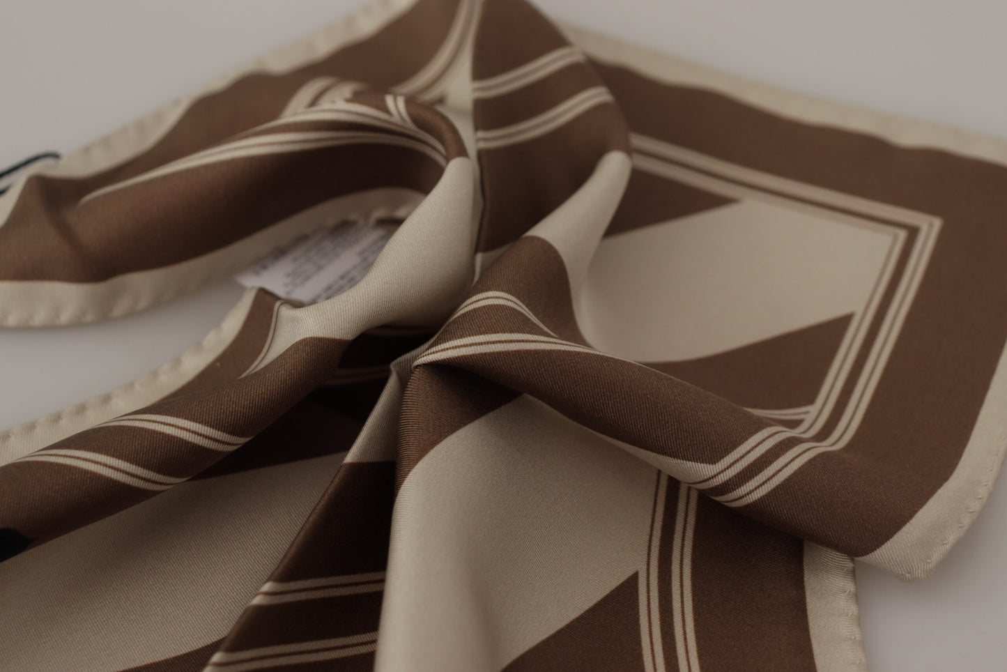 Elegant Striped Silk Men's Scarf