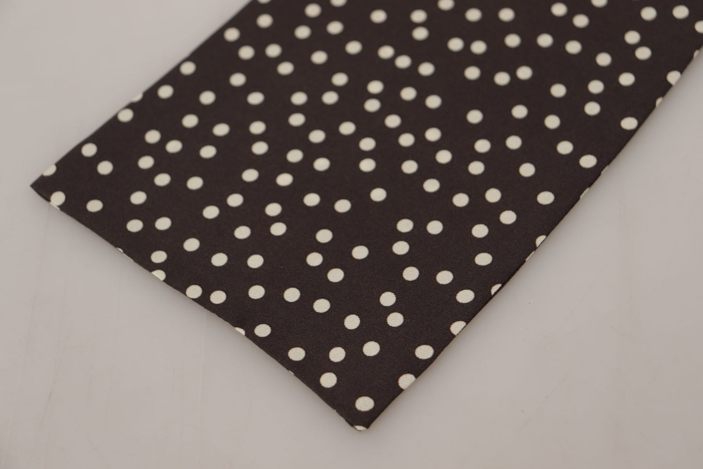 Elegant Silk Polka Dot Men's Scarf