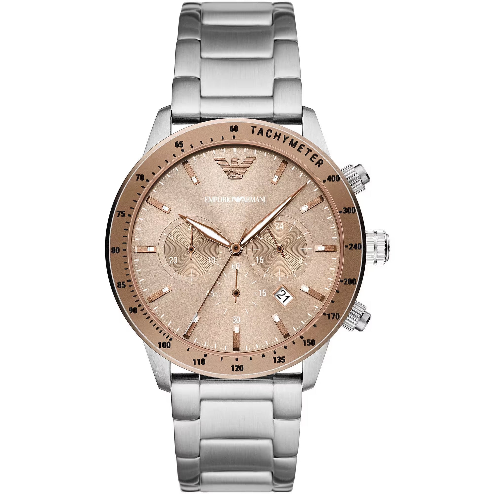 Classic Chronograph Steel Men's Watch