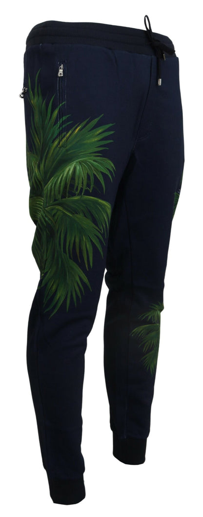 Elegant Cotton Jogging Pants with Print Design