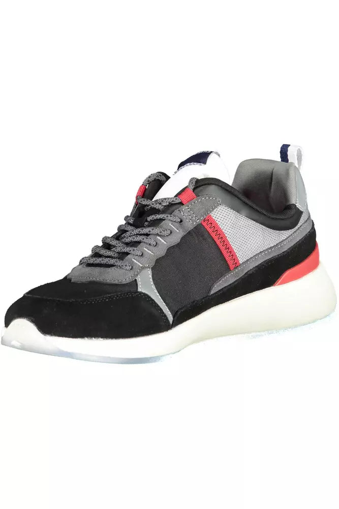 Black Synthetic Men Sneaker