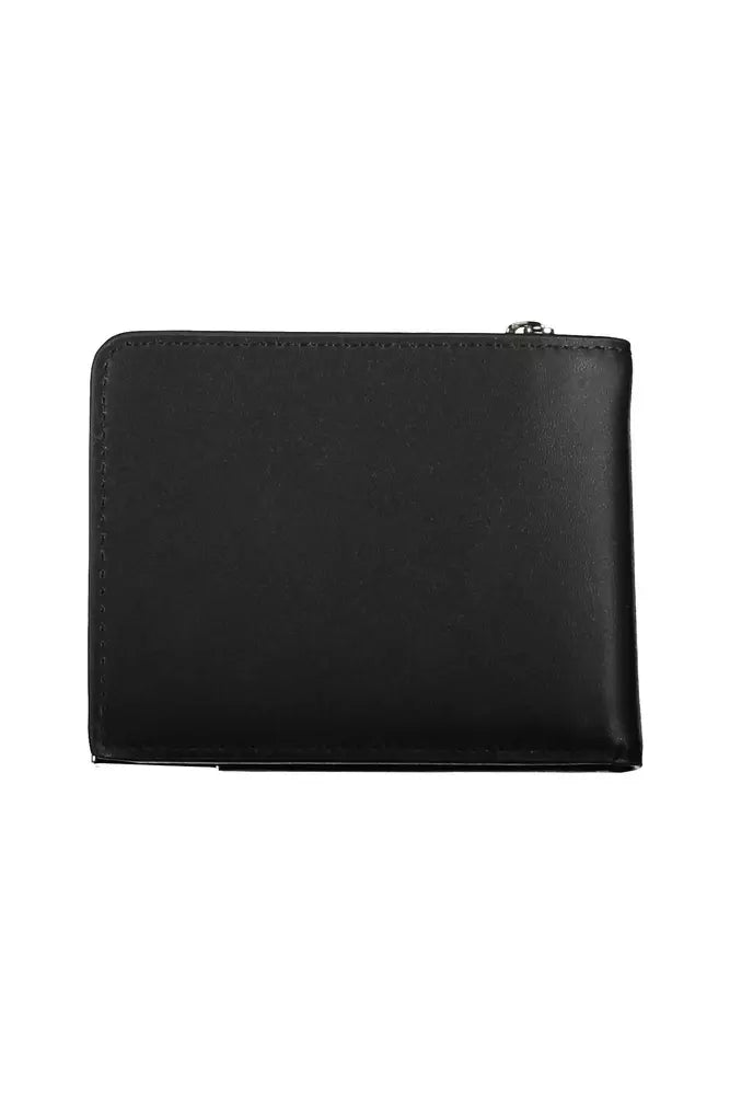 Black Polyethylene Men Wallet