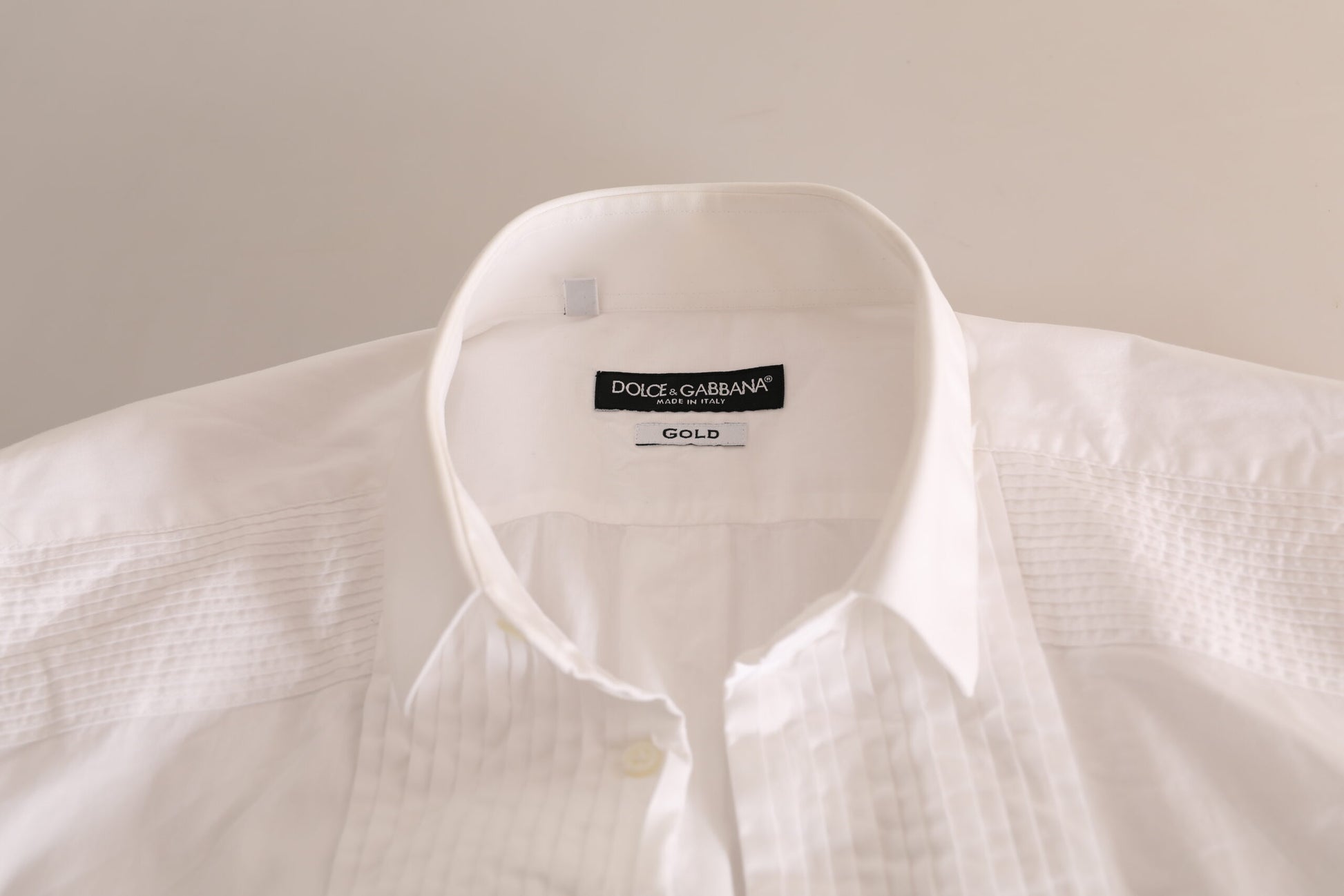 Elegant White Slim Fit Cotton Dress Shirt