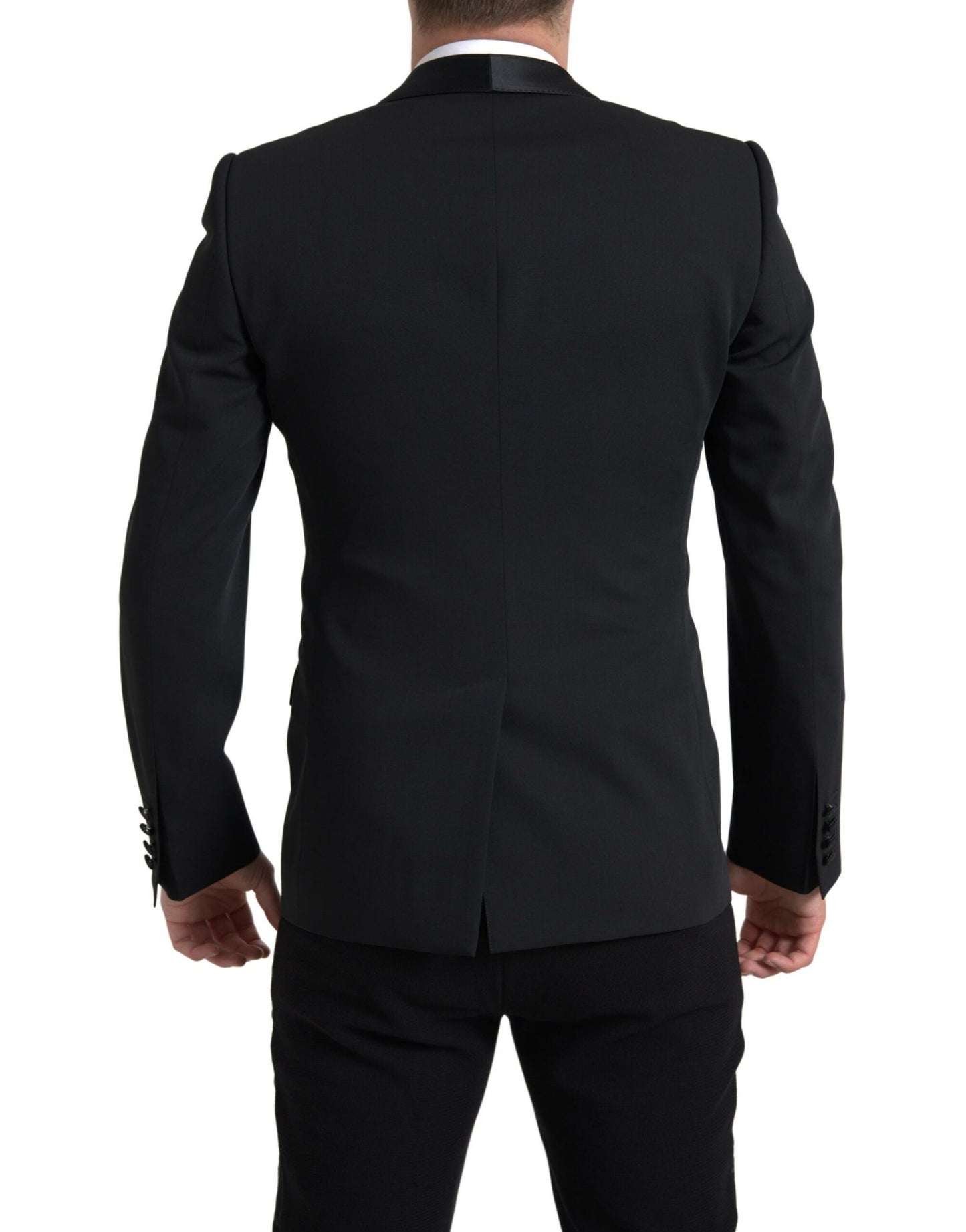 Chic Slim Fit Virgin Wool Blazer