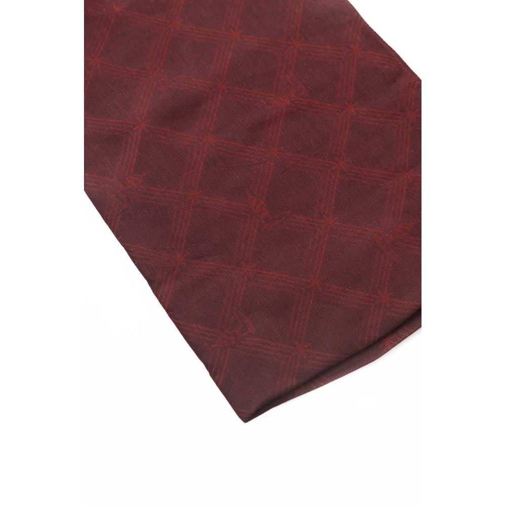 Burgundy Viscose Men Scarf