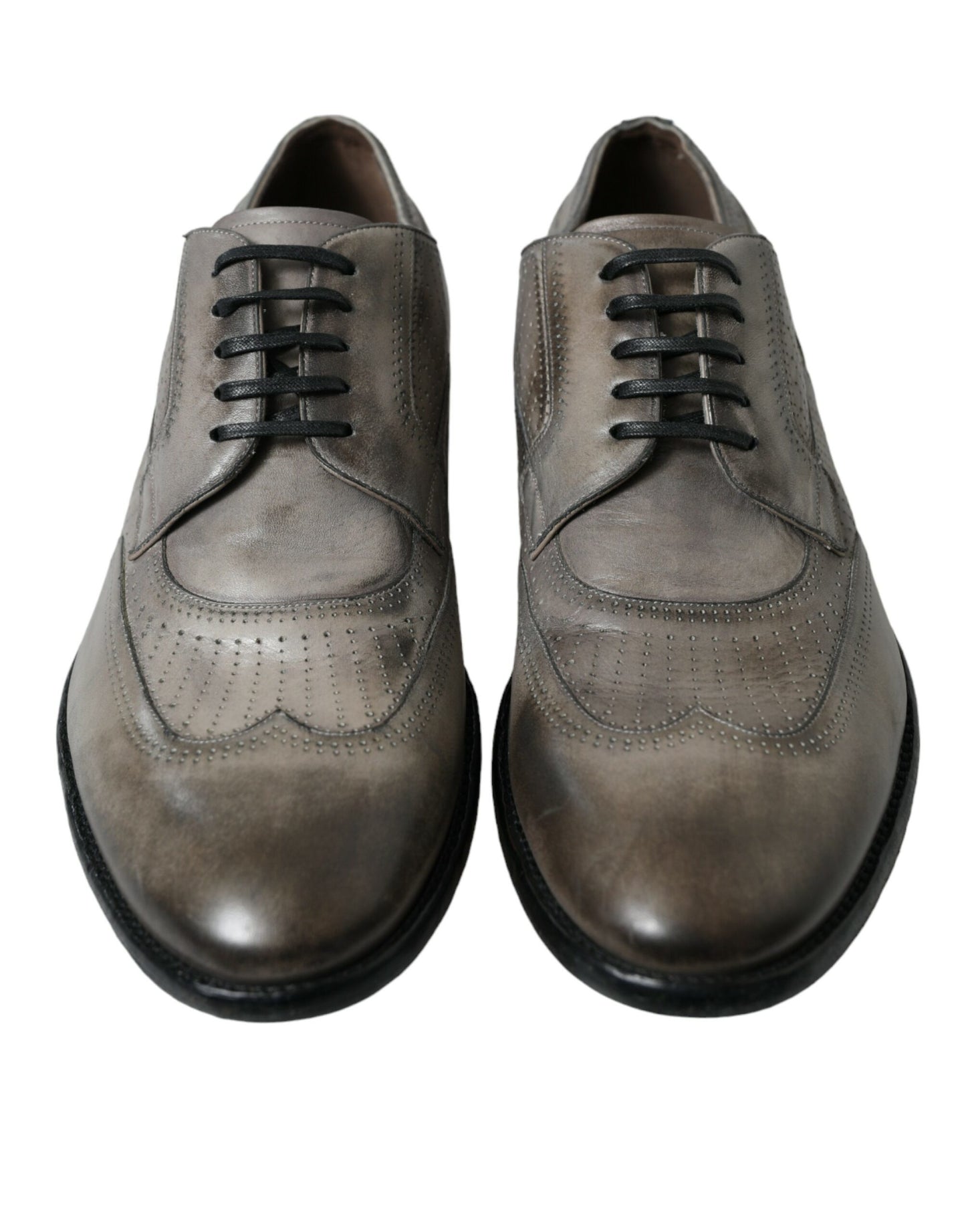 Elegant Calfskin Derby Lace-Ups