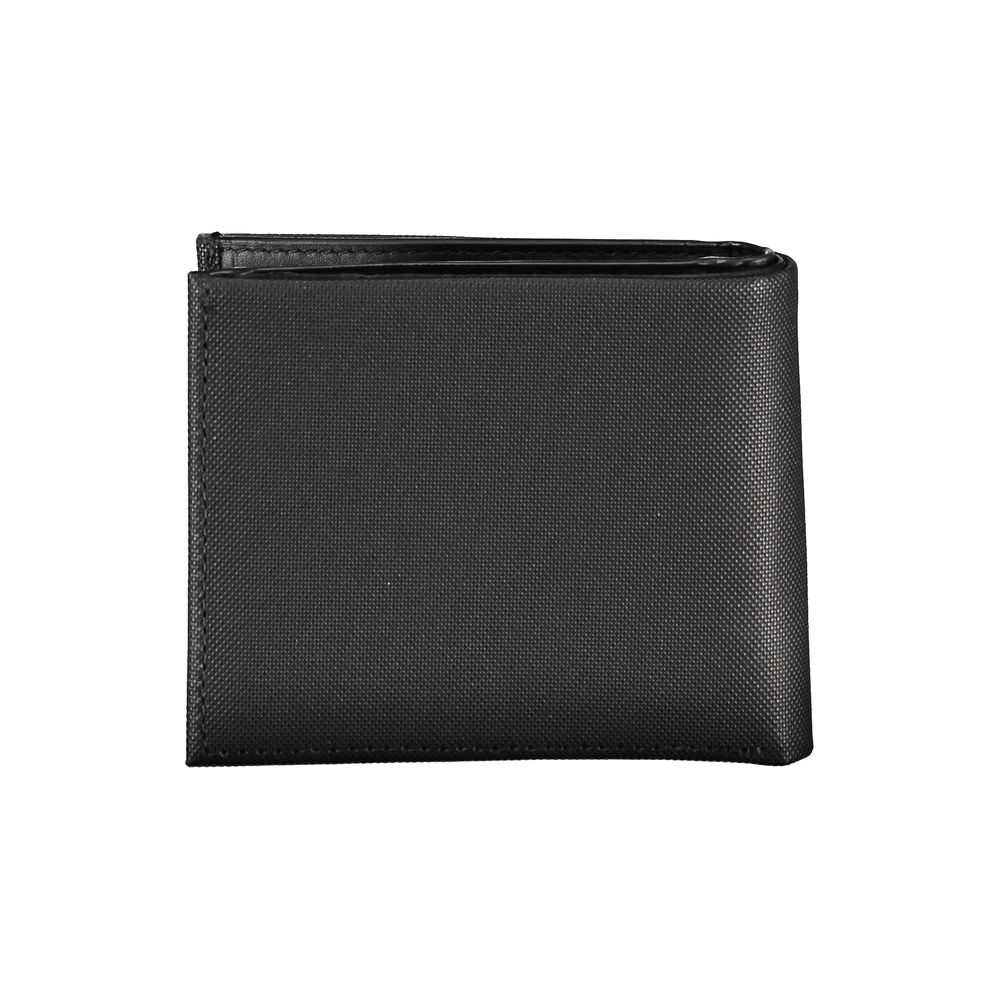 Elegant Black Leather Wallet with RFID Block