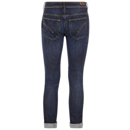 Sleek Skinny Fit Dark Blue Jeans