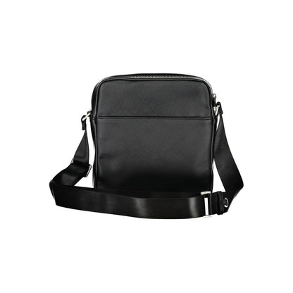 Elegant Black Shoulder Bag for Men