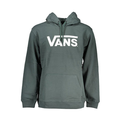 Cozy Green Hooded Fleece Sweatshirt