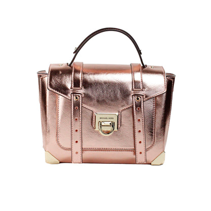 Manhattan Medium Primrose Leather Top Handle Satchel Bag