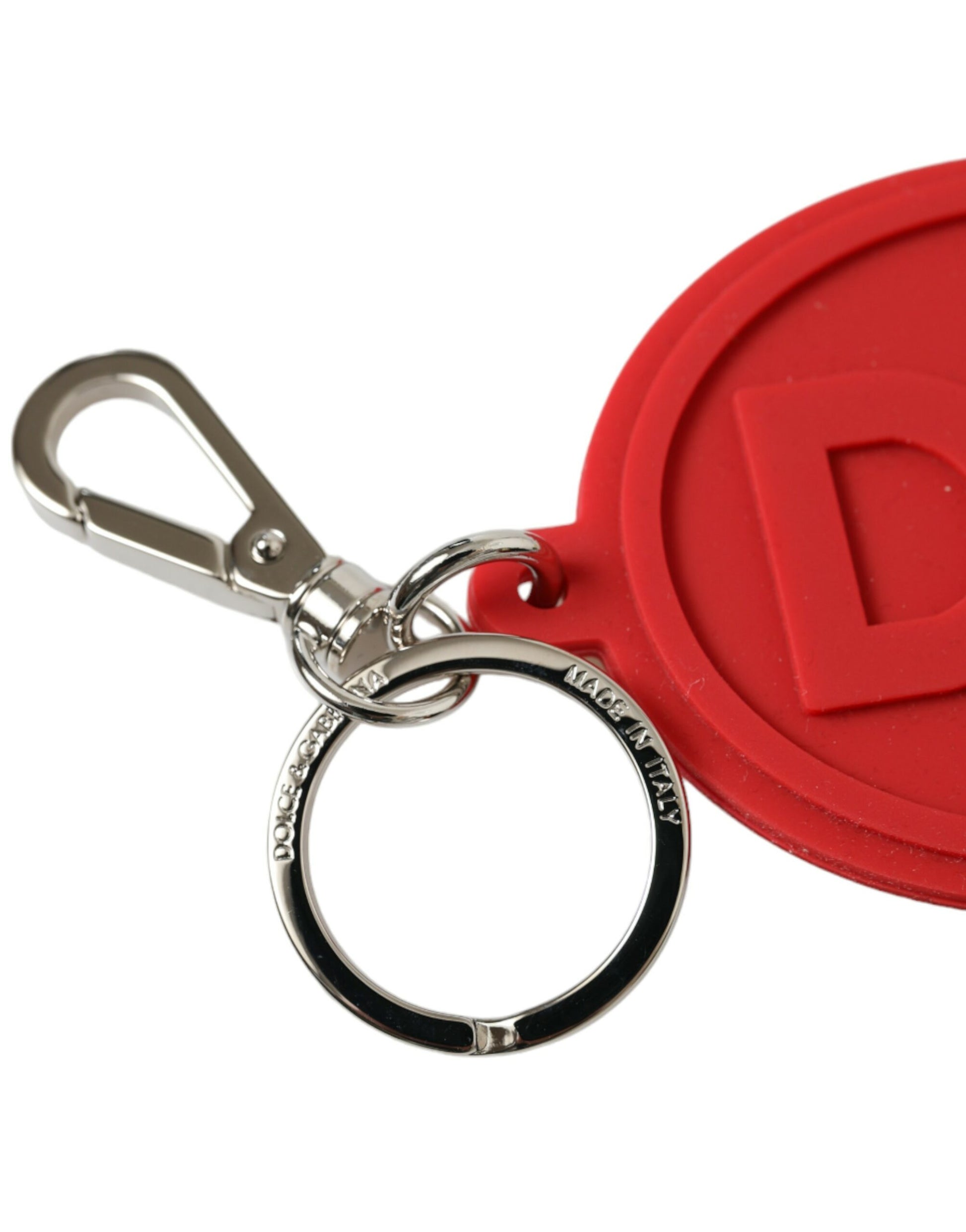 Elegant Red Trifold Key Holder Case