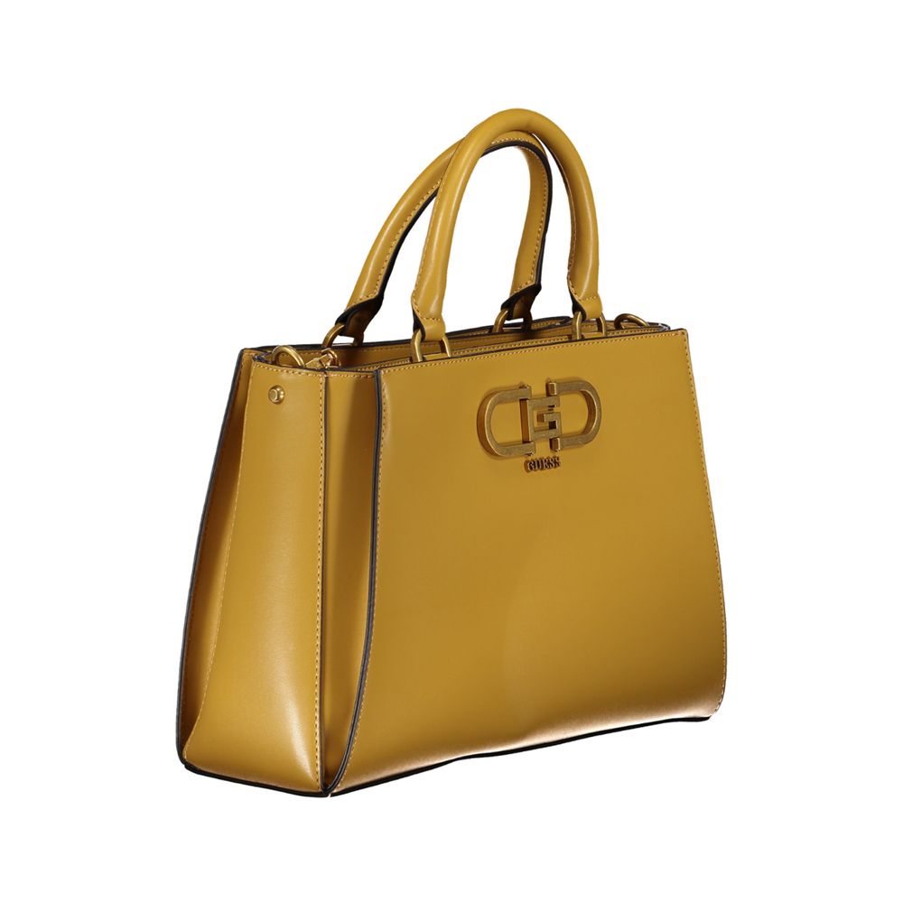 Yellow Polyethylene Handbag