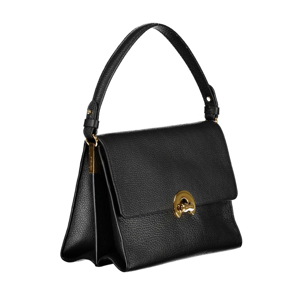 Black Leather Handbag