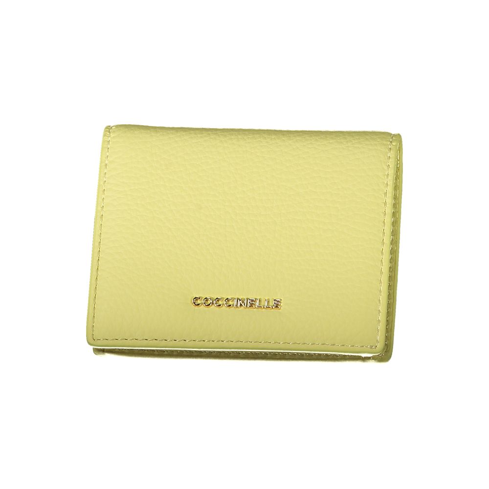 Yellow Leather Wallet