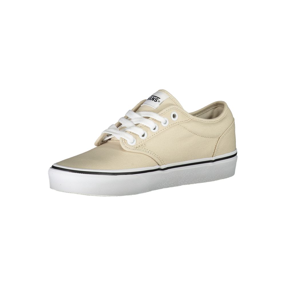 Beige Polyester Sneaker