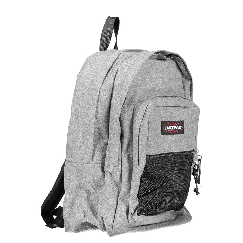 Gray Polyamide Backpack