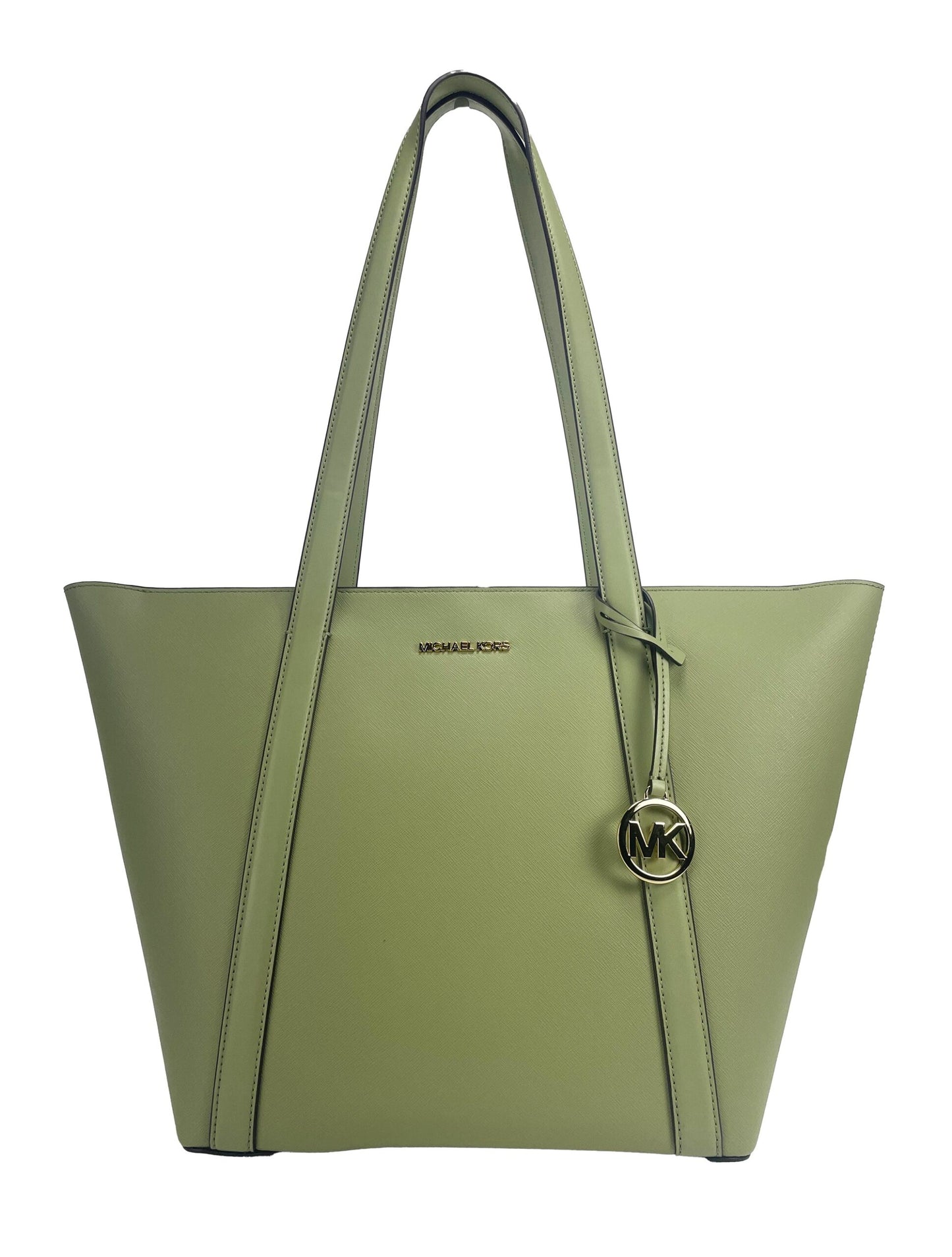 Large Pratt Shoulder Zip Tote Bag Light Sage