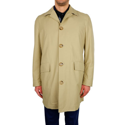 Classic Beige Trench Coat - Timeless Elegance