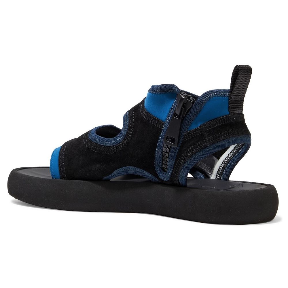 Blue Neoprene Women Sandal