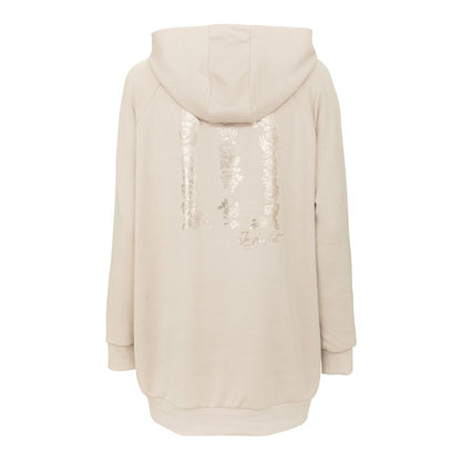 Beige Polyester Women Sweater