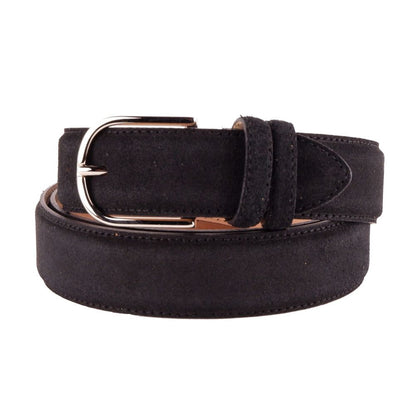 Elegant Italian Leather Belt Ensemble