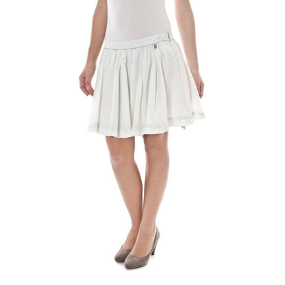 White Cotton Skirt