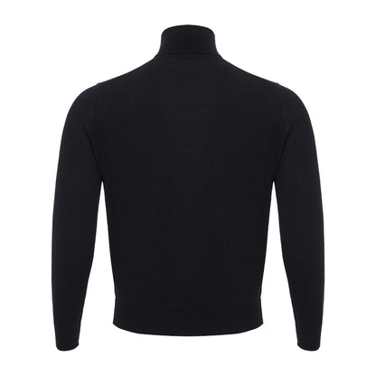 Italian Cashmere Luxury Black Sweater