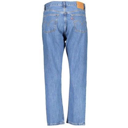 Blue Cotton Jeans & Pant