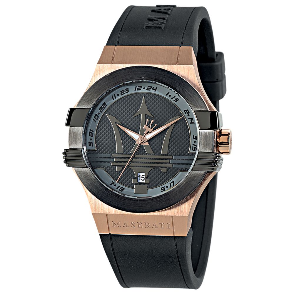 Rose Gold Men Watch